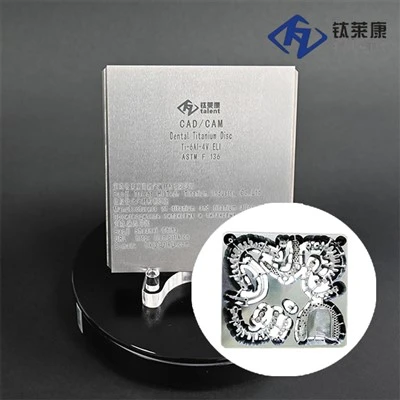 Dental Casting GR2 Block Titanium